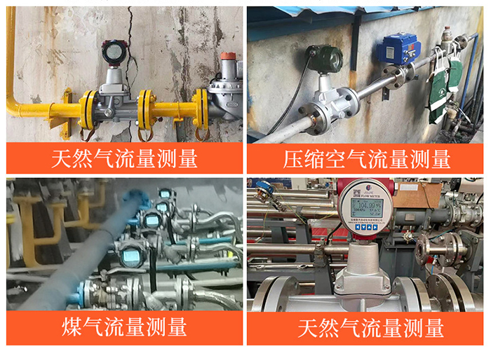 氣體旋進旋渦流量計現(xiàn)場使用圖
